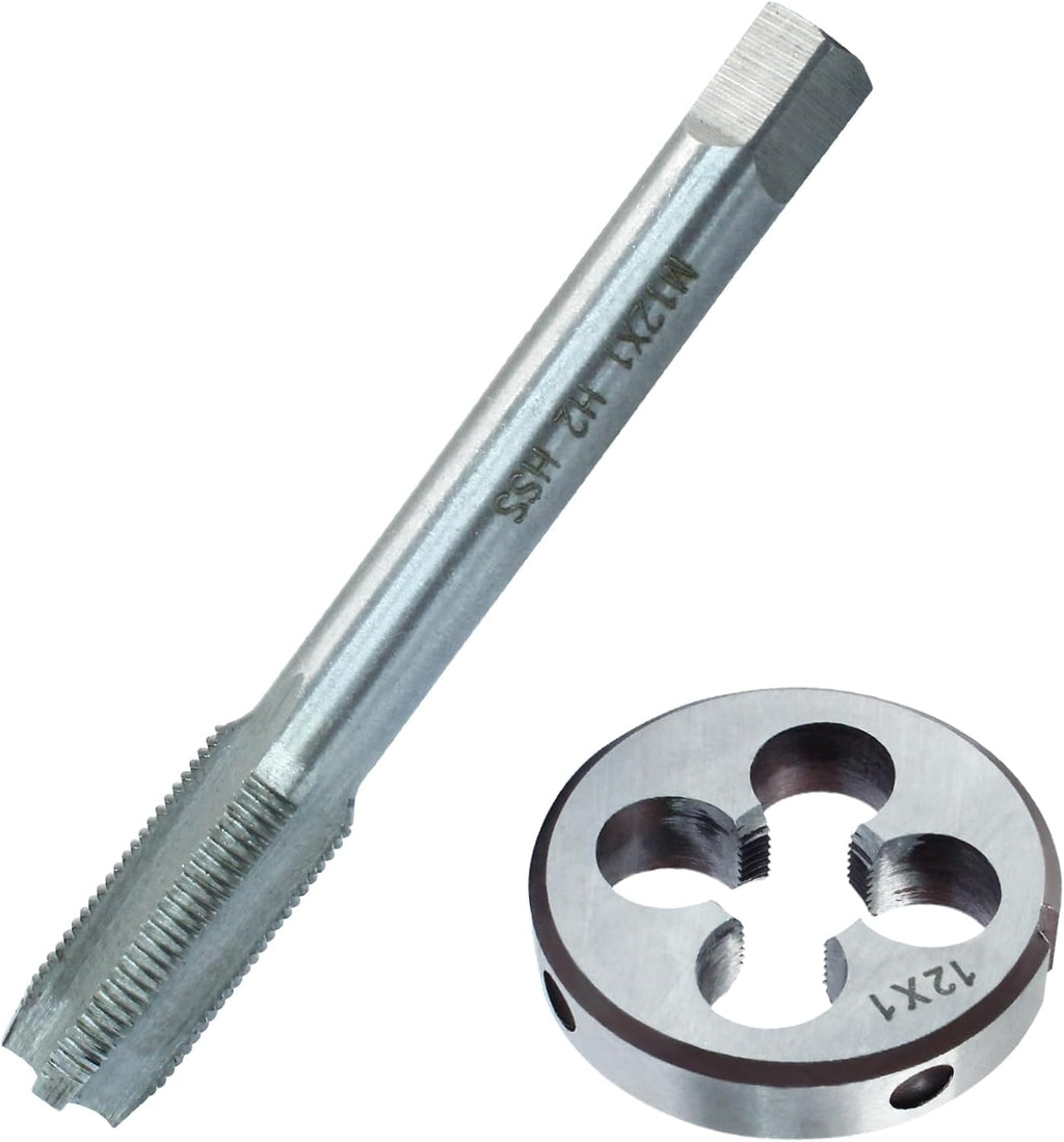 M12x1 Tap And Die Set, HSS Metric Threading Tool