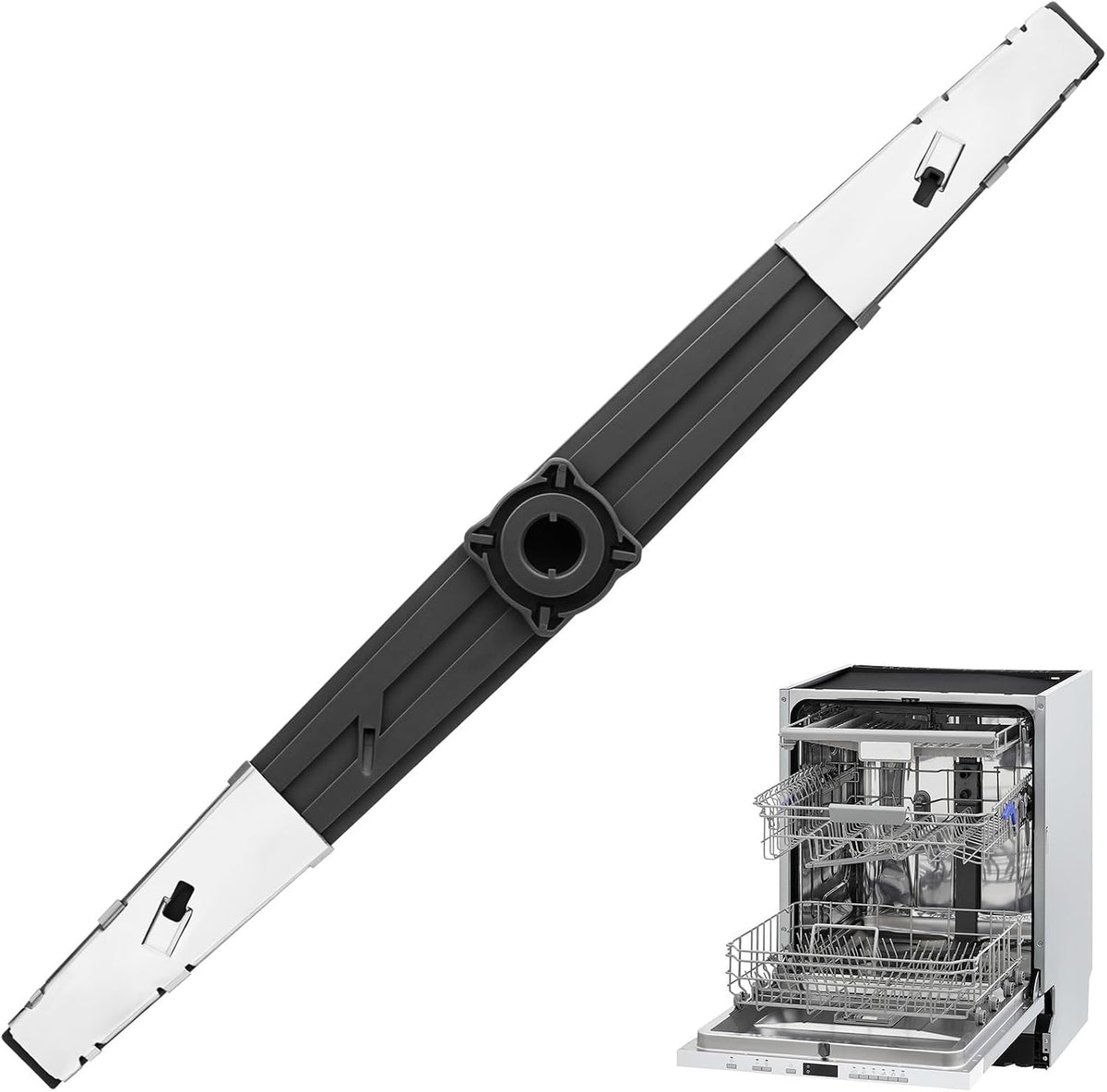 WPW10491331 Dishwasher Lower Spray Arm for Whirlpool, Amana, Ikea Dishwasher Replaces W10491331, PS11755592, 2312843