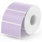 2.25x1.25 Thermal Labels, 1000 Sheets/Roll, Purple