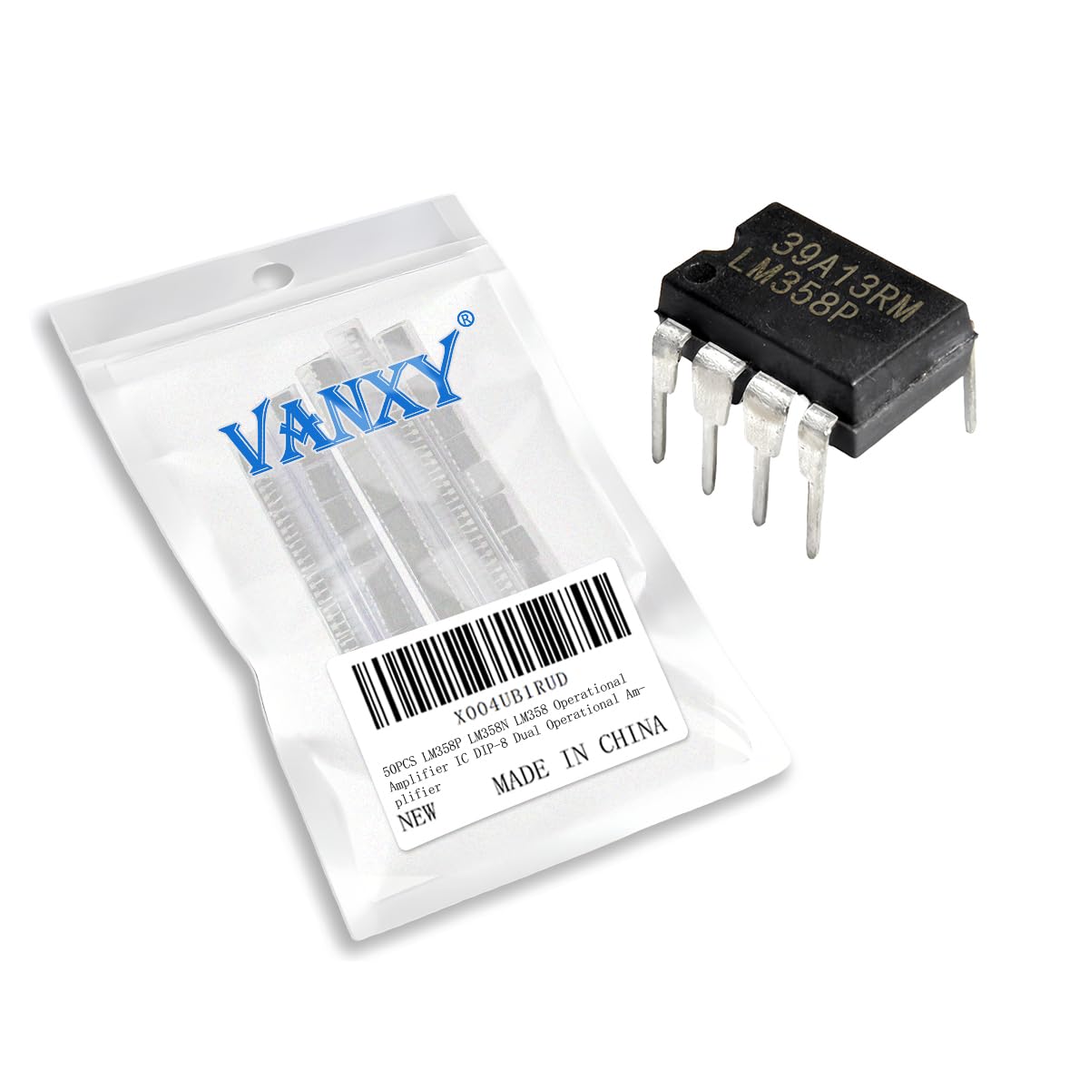 50PCS LM358P LM358N LM358 IC DIP-8 Dual Operational Amplifier