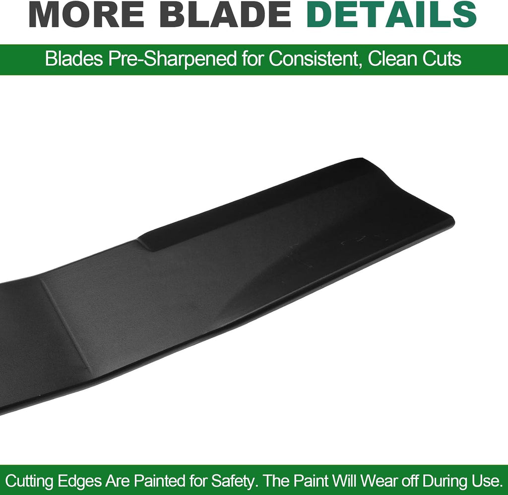 Replacement Bush Hog Rotary Cutter Blades – Part Number 7555, Fits Bush Hog Models 7555 7555BH BH25 RB60 SQ60