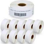 Replace for DYMO 30252 (1-1/8" x 3-1/2") Address Labels[10 Rolls]