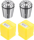 uxcell ER32 Spring Collet 1/4" Chuck for CNC Engraving Machine Lathe Milling Tool 2pcs