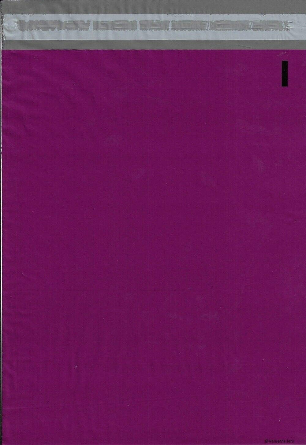 100 12x15.5 Purple VALUEMAILERS Poly Mailers Envelopes Shipping Bags