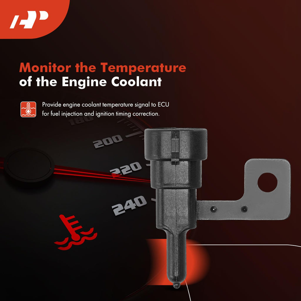 A-Premium Engine Coolant Temperature Sensor Compatible with Chevrolet