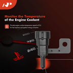 A-Premium Engine Coolant Temperature Sensor Compatible with Chevrolet