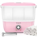 Hot Towel Steamer for Facials, Hot Towel Warmer Quickly Heats Up in 5 Minutes, Portable Towel Machine Fits 16 Mini