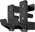 J Hooks for 2" x 2" Power Rack, Rubber Pad J-Hook for Power Cage, Bottom Reinforced Steel J Cups for Squat Rack