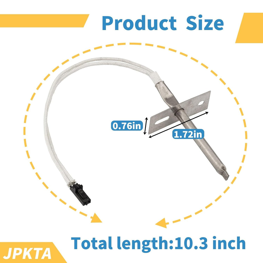 00642855 Range Oven Temperature Sensor Replacement Part Compatible with Bosch Oven Replaces for 1387367 642855