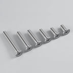 5/16-18 Bolt, 5/16-18 x 1 Inch Flat Socket Head Screws 15Pcs, 304 Stainless Steel 18-8 Countersunk Bolts, Full Thread, with Hex Spanner