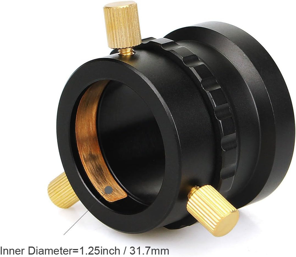 Telescope Eyepiece Adapter, 1.25” Focuser Adapter M42×0.75