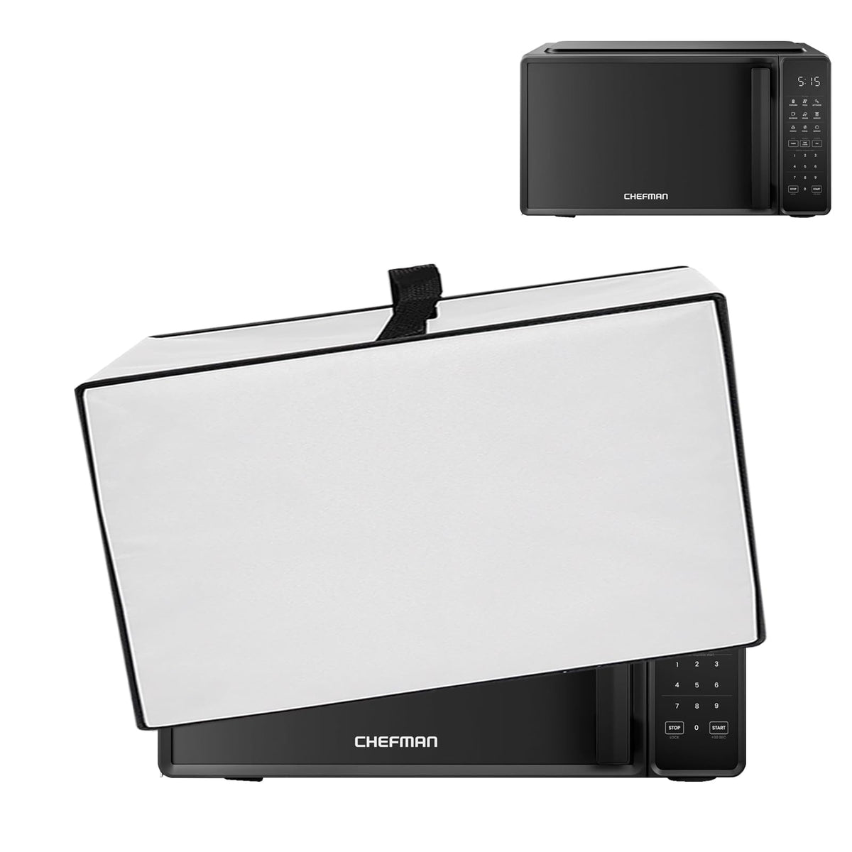 Microwave Oven Cover for Chefman 0.7 Cu. Ft Countertop Microwave Oven