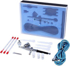 Airbrush Kit with Compressor, Multi-purpose Airbrush Compressor Set, Dual Action Gravity Feed Airbrush with Air Hose