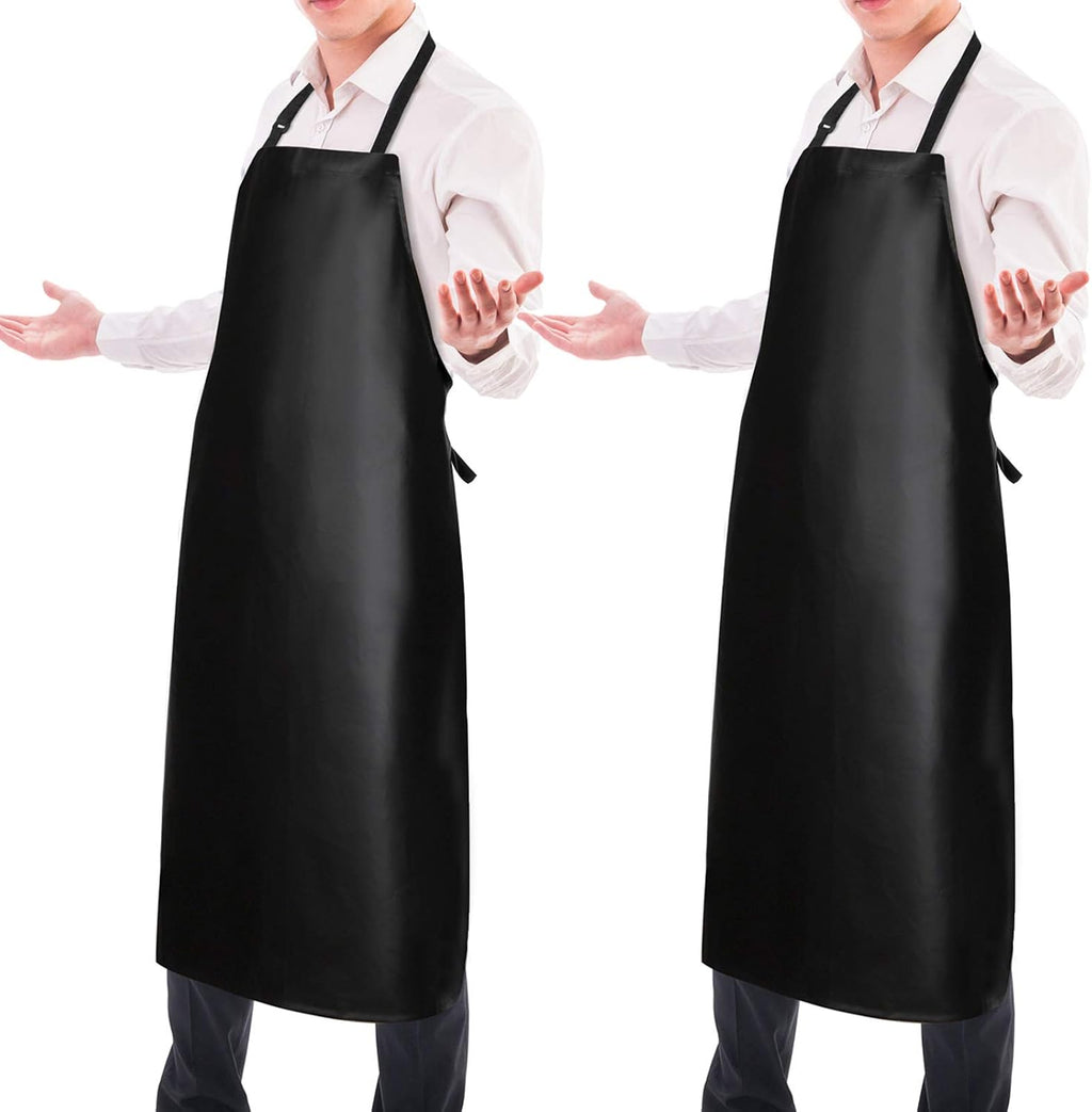 Waterproof Rubber Apron Adjustable Dishwasher Apron