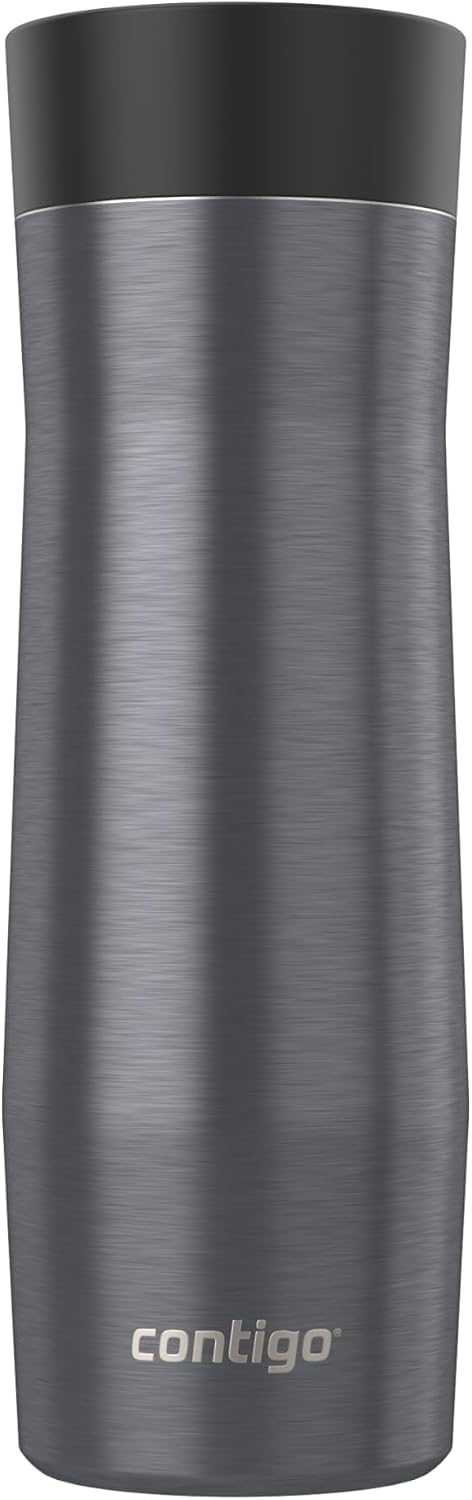 AUTOSEAL West Loop Vacuum-Insulated Stainless Steel Travel Mug with Easy-Clean Lid 20 oz Sake