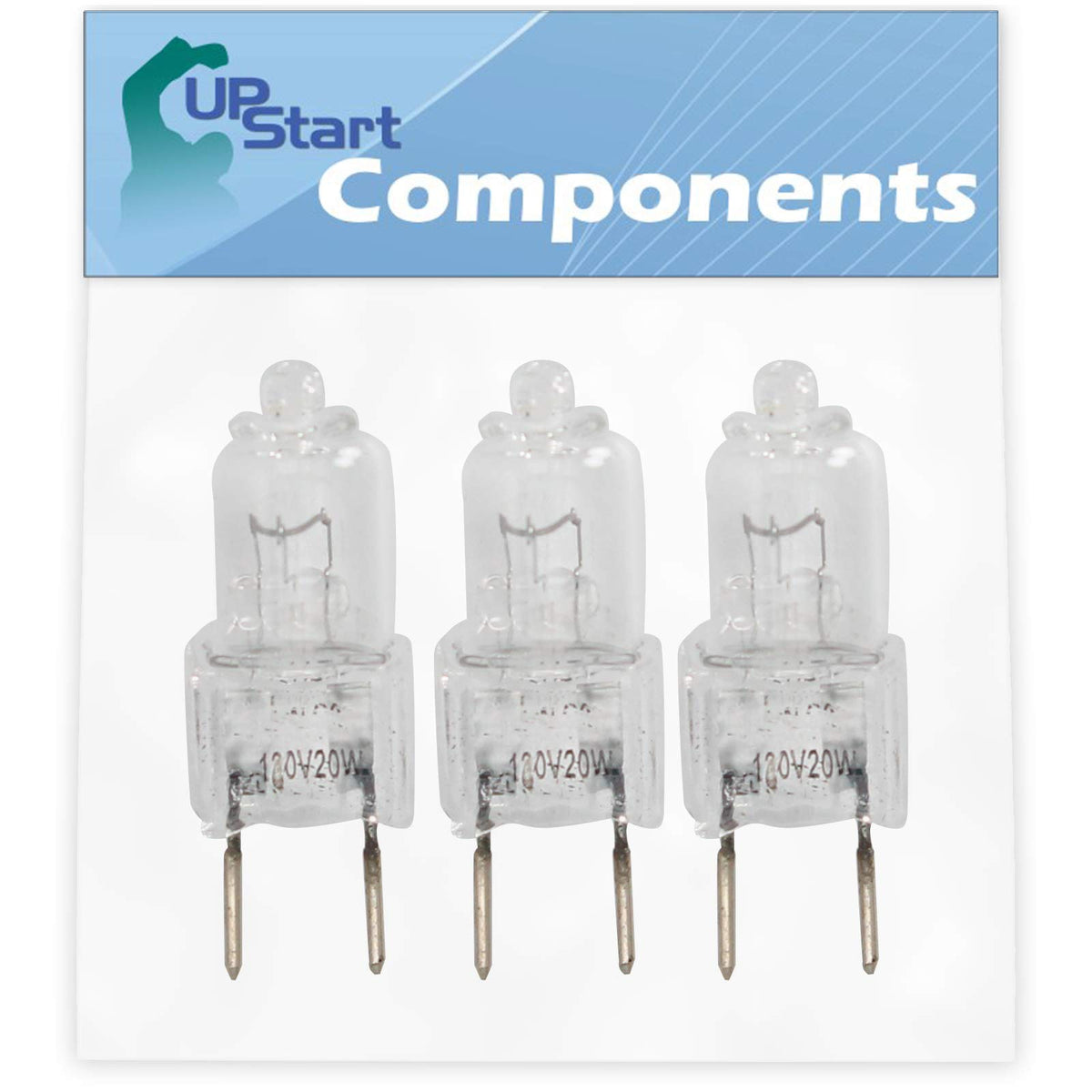 3x 4713-001165 Microwave Halogen Light Bulb Replacement for Microwaves