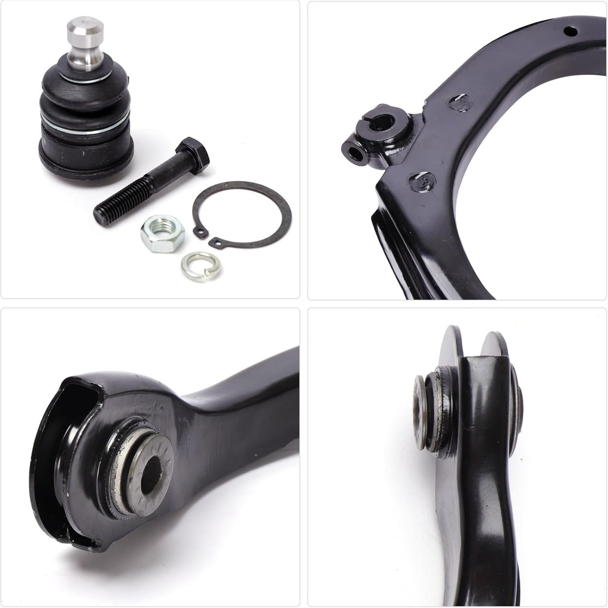 Front Upper Control Arms w/Ball Joint Fits for Chevy Trailblazer GMC Envoy