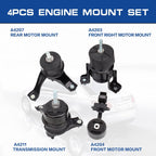 Engine Motor and Trans Mounts Compatible with 2002-2006 Camry (2.4L)
