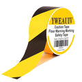 Black Yellow Floor Marking Tape, 2 in x 110 ft, Adhesive Safety Tape | Black yellow floor marking tape, 2 in x 110