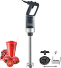 Commercial Immersion Blender, 750W 16" Heavy Duty Hand Mixer, Variable Speed Kitchen Stick Mixer with 304 Stainless