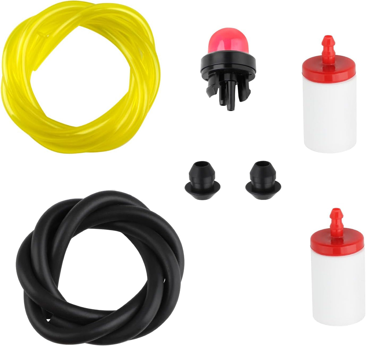 455 Air Filter Fuel Line for Husqvarna 455 460 455E Rancher Parts 461 460 455 E Chainsaw Primer Bulb Fuel Filter Spark Plug Tune Up Kit 599333701 455R 460R Chainsaw Maintenance Kit