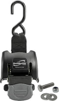 BoatBuckle F14220EC Retractable Transom Tie Down Strap, 2 x 43 in, 1 Count