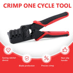 Knoweasy Weather Pack Crimp Tool for AWG 24-14 Delphi Weather Pack Terminal