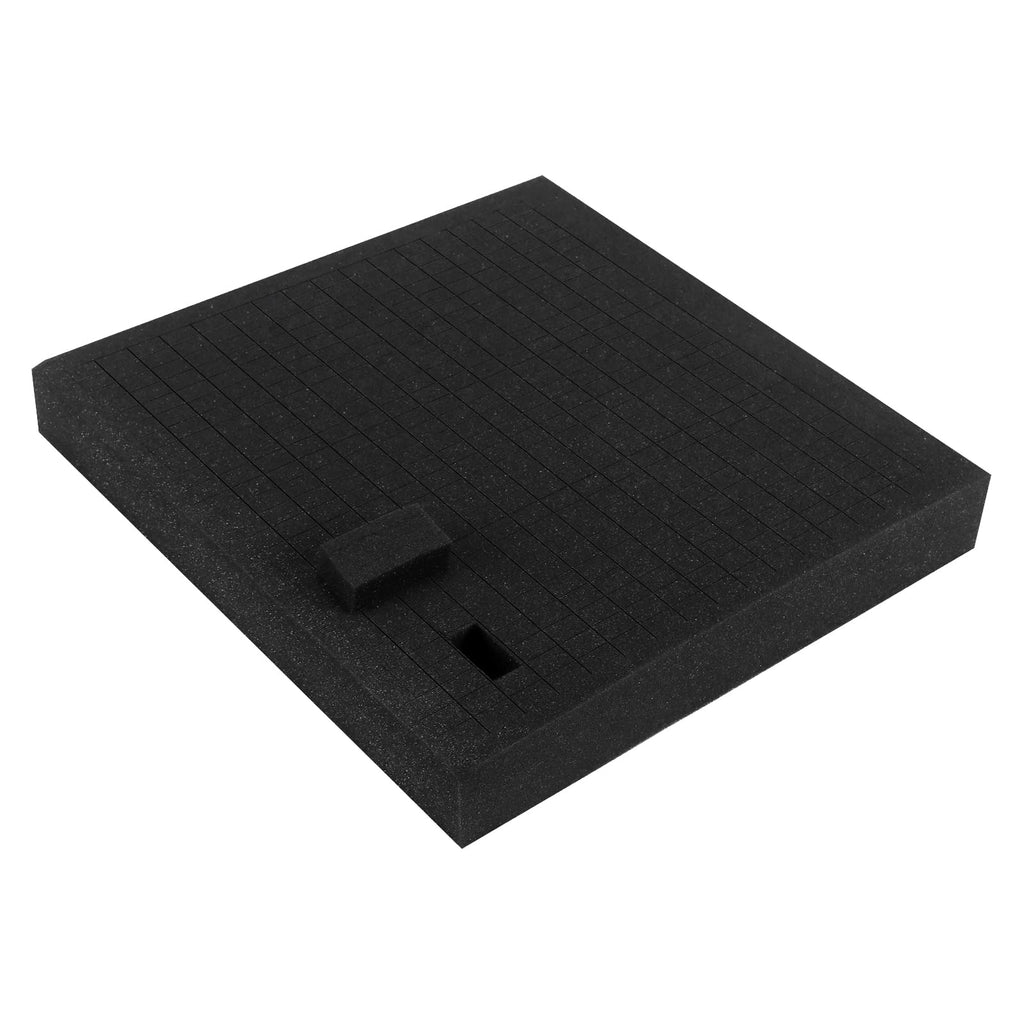 6 Pack Pick and Pluck Foam Sheets - 2 Sizes Polyurethane Padding for Tool Box Organizer Storage Drawers (3P