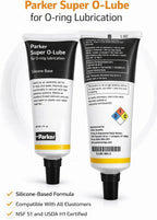 Parker 884-2 Super O-Lube O-Ring Lubricant - 2 Oz. Tube