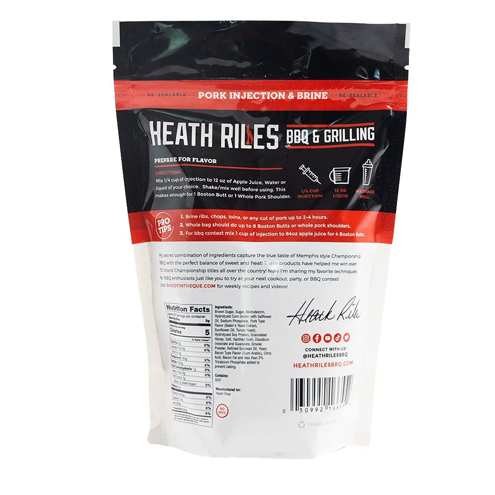 Pork Injection & Brine, Heath Riles Meat Injector