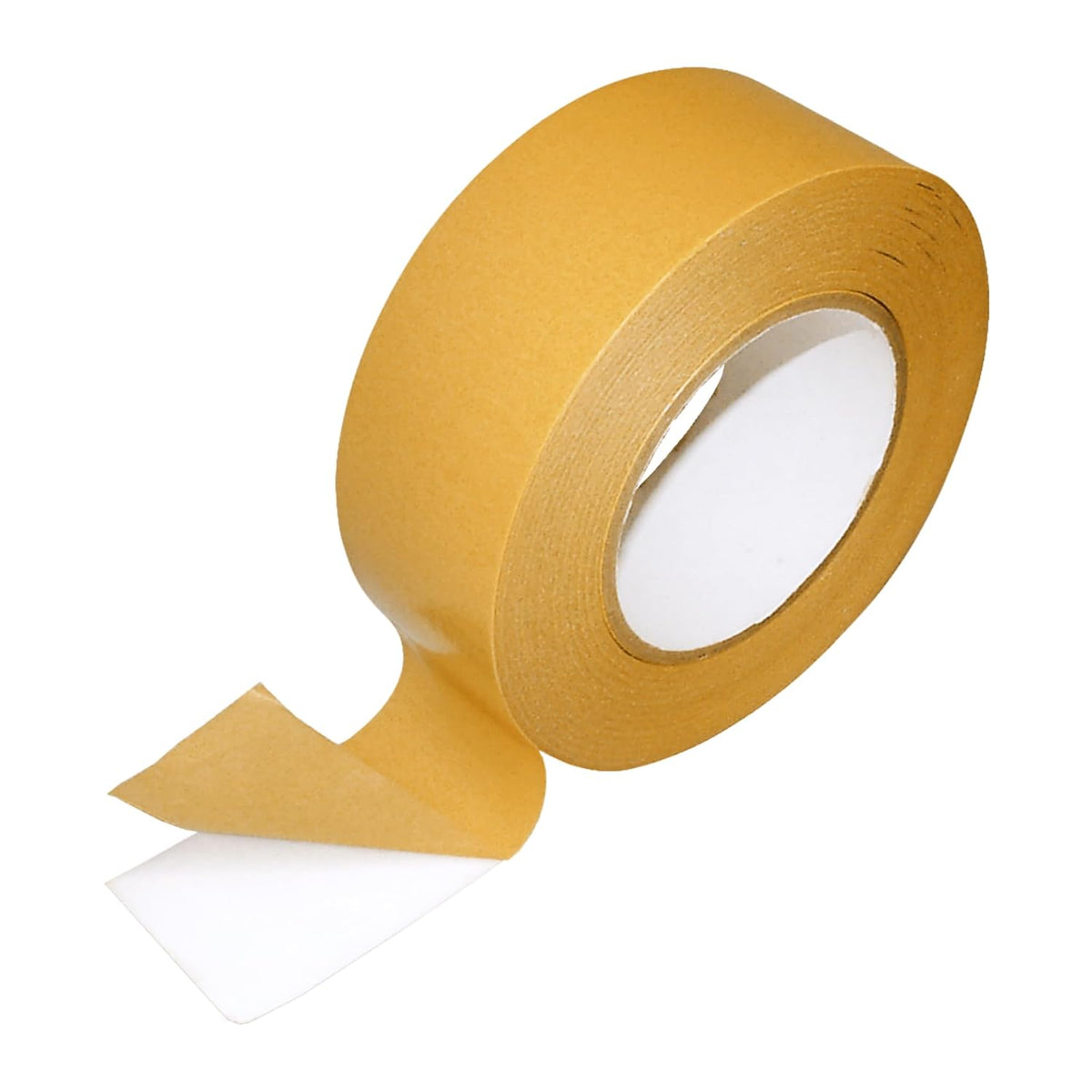 JVCC Double-Sided Tissue Tape, 1 in. x 55 yds. (White)