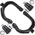 Front Upper Control Arm & Ball Joints Replacement for Buick Rainier Chevy Trailblazer GMC Envoy Oldsmobile Bravada Saab 9-7x - 4pc set