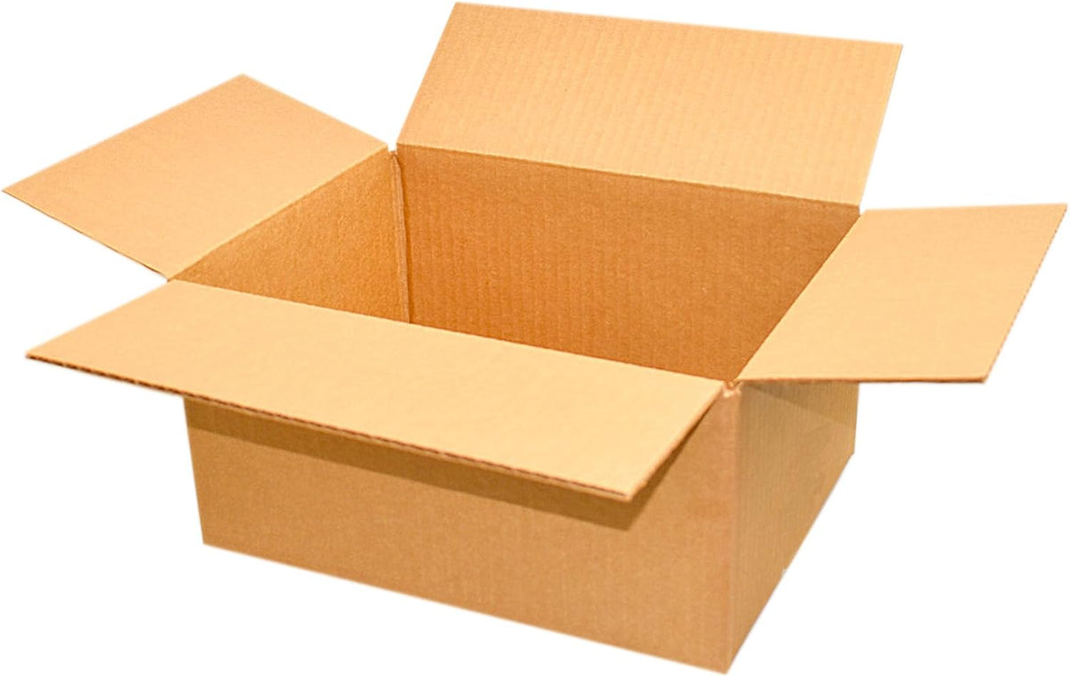 10x8x6 25 Count Corrugated Shipping Boxes Cardboard Paper Boxes Shipping Boxes, Mailing, Packing, Packing and Storage