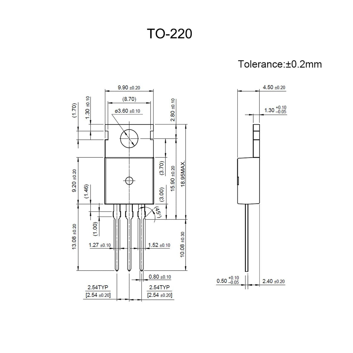 Chanzon 10pcs L7812CV TO-220 Positive 12V Fixed Voltage Regulator IC