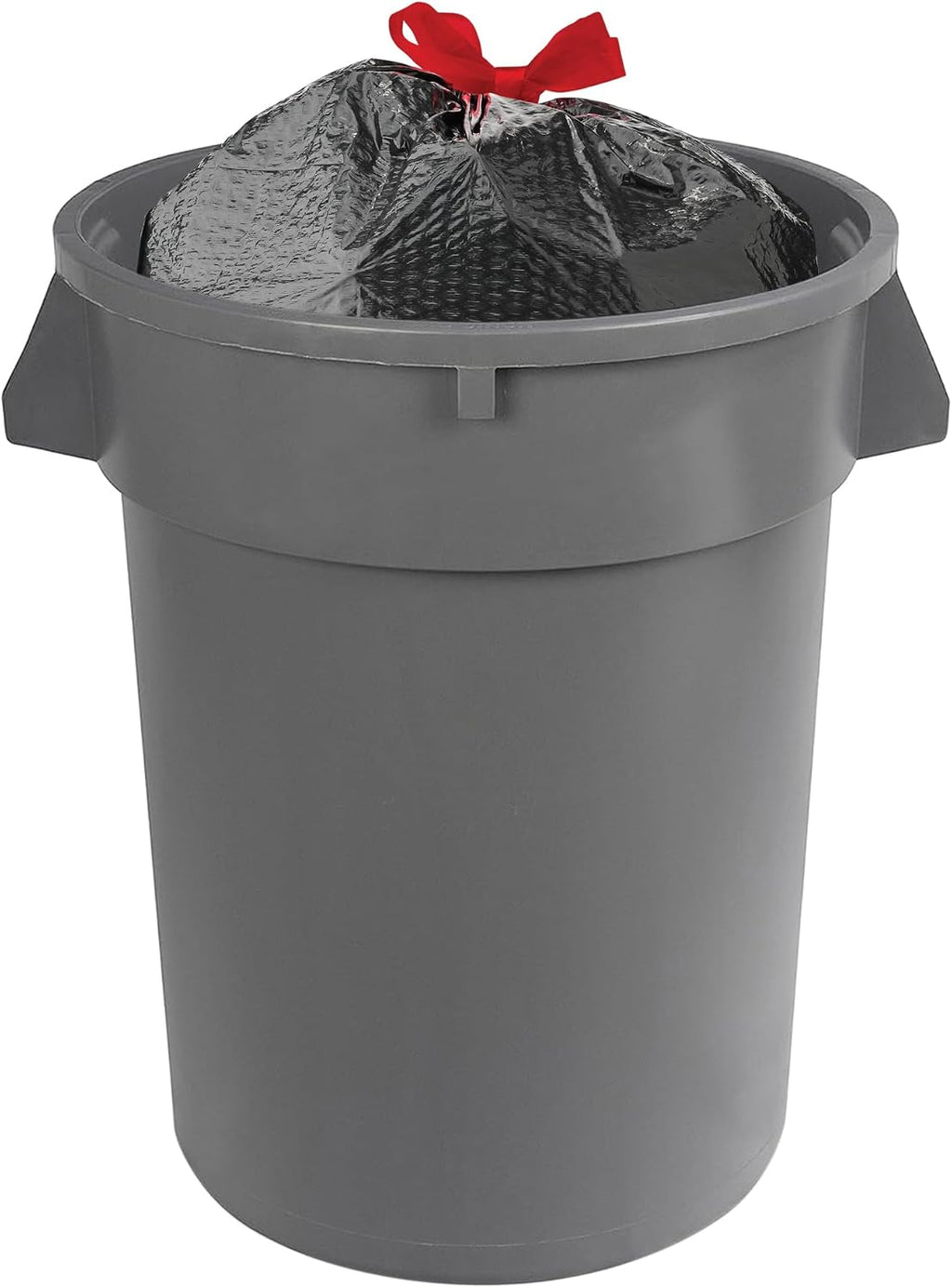 Flextra Multipurpose Drawstring Trash Bags, 30 Gallon, 50 Count, Tear Resistant