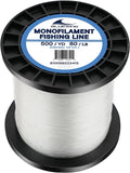Monofilament Fishing Line Clear Mono Fish Wire Thin Diameter String 6-400 lbs, 50-3000 Yards