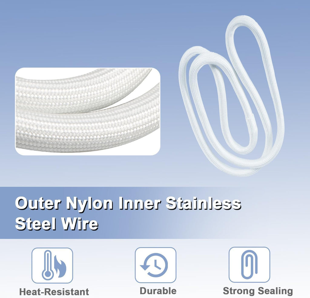 Upgraded Dryer Door Seal Part Compatible with Whirlpool WED49STBW1