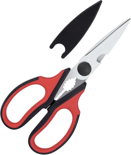 Left Handed Kitchen Scissors, Bailaipor Left Hand Kitchen Poultry Shears Tools All Purpose Heavy Duty