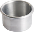 3" Silver Round Aluminum Cake Pan