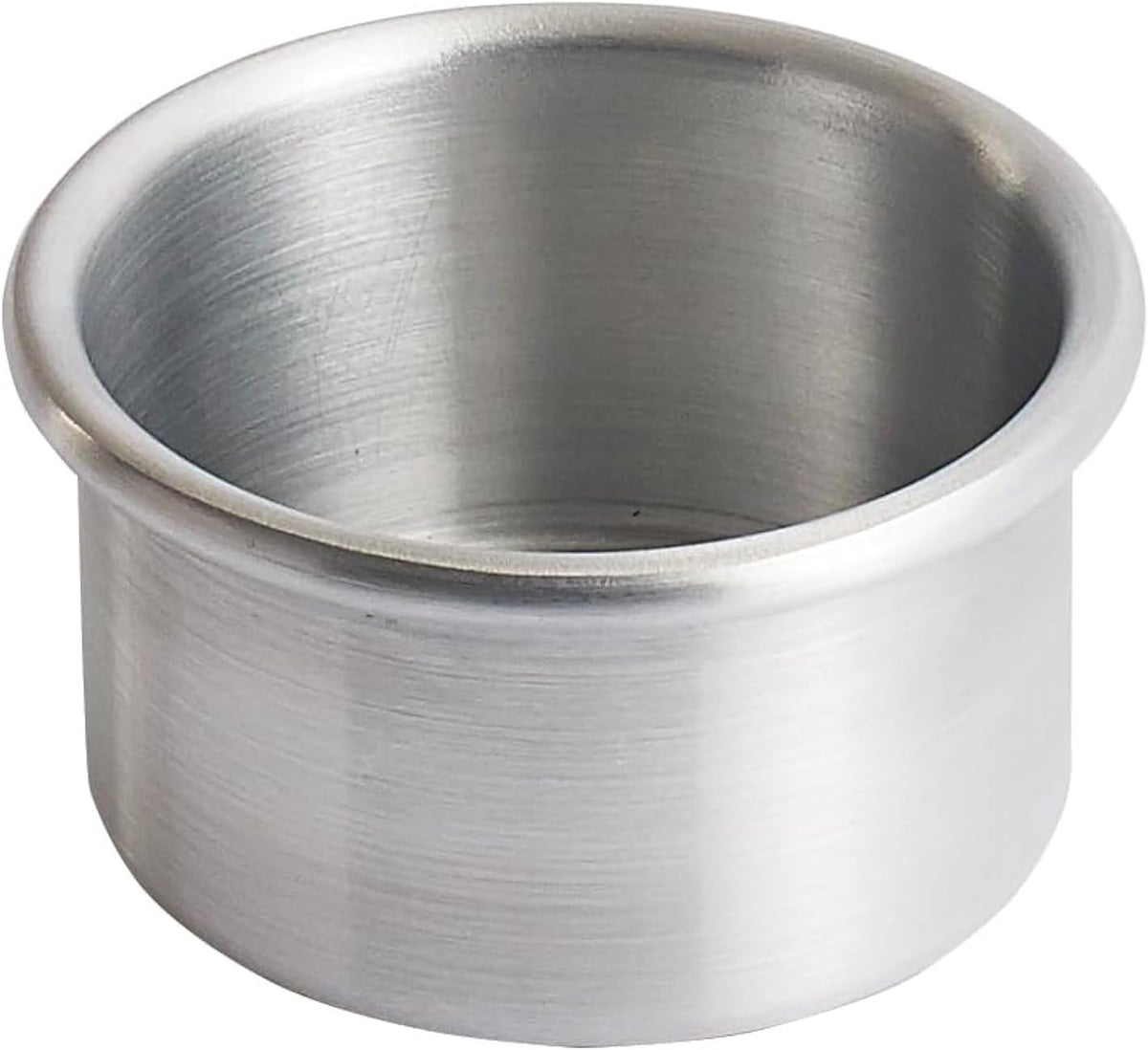 3" Silver Round Aluminum Cake Pan