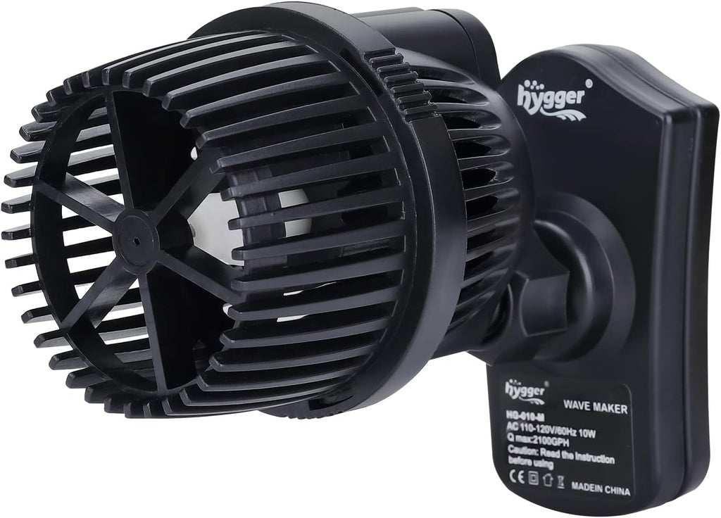 2100 GPH Aquarium Wave Maker Pump with Strong Magnetic Suction Base, Ultra-quiet 360 Degree Rotating Submersible