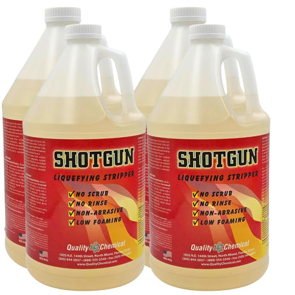 Shotgun No-Rinse High Power Floor Wax Stripper-4 Gallon case