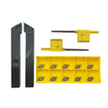 1/2"Tool Holder with DCMT21.51 Carbide Turning Inserts for Stainless Steel
