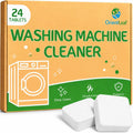 Washing Machine Cleaner Tablets 24 Pack, Washer Machine Cleaner Tablets For HE Front Loader & Top Load Washer