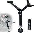 Motorcycle Stand Portable Motorcycle Rear Stand with Break Strap | Foldable Paddock Stand, Adjustable Height