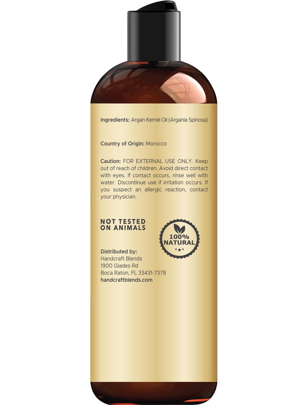 Moroccan Argan Oil - 8 Fl Oz