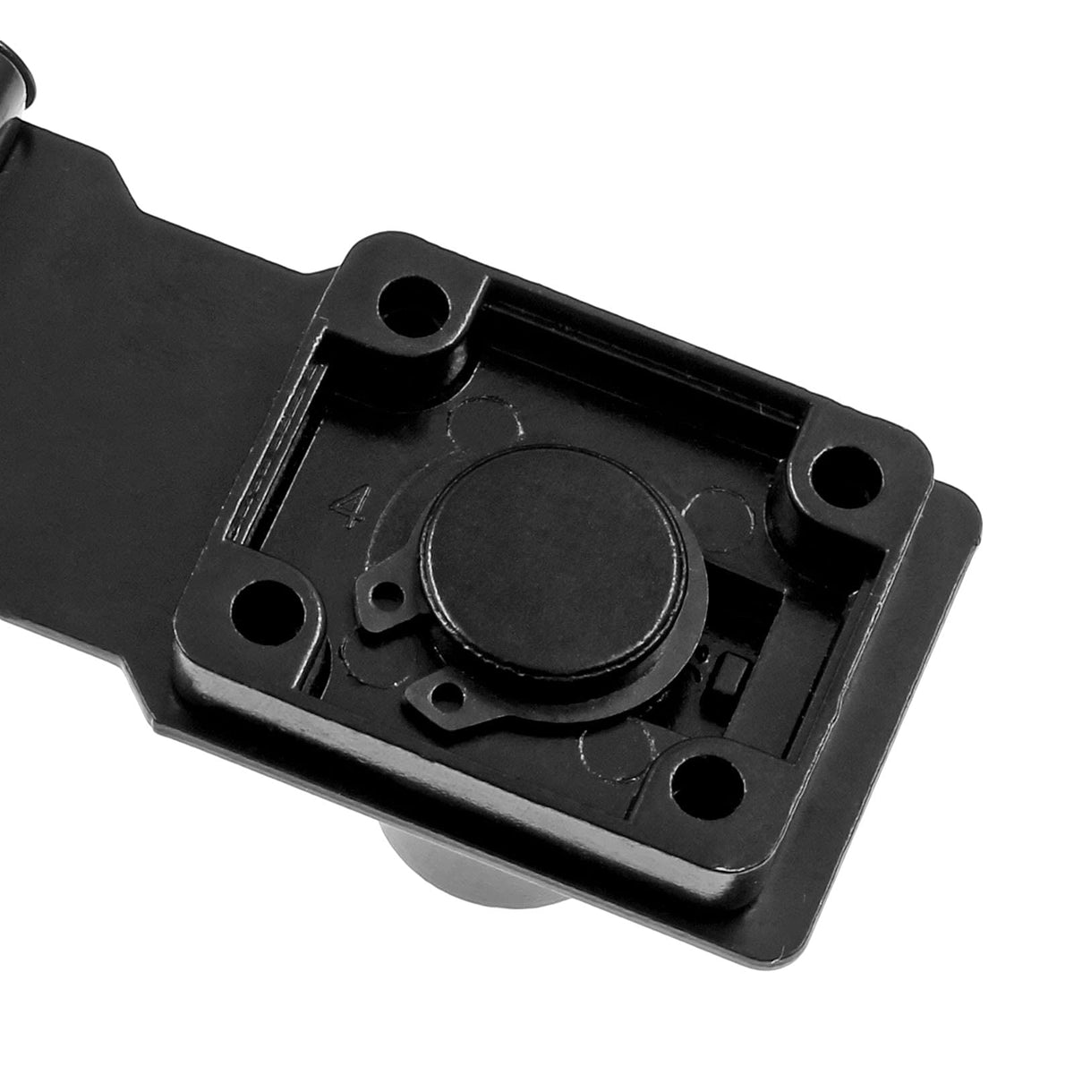 2 Pack 2.5 Inch Hasp Locks with Keys, Flat Black