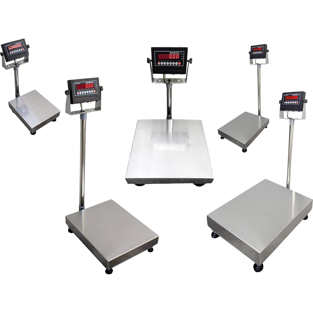 Liberty LS-915 NTEP Certified Bench Scale – 16" x 16" Platform Legal for Trade Stainless Steel Digital Scale – 300 lb