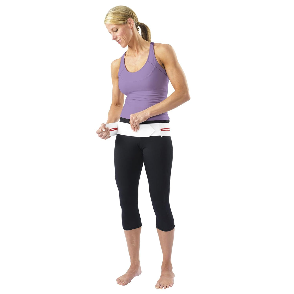 OPTP Com-Pressor Belt – Pelvic Compression Sacroiliac & SI Joint Belt, M/L