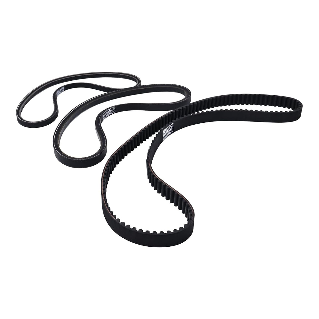 3PCS Lawn Mower Belts 120-3335 121-5765 120-9470 for Toro TimeMaster